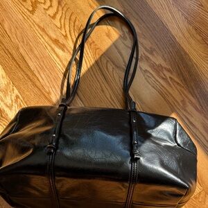 Zara Black Shoulder Bag